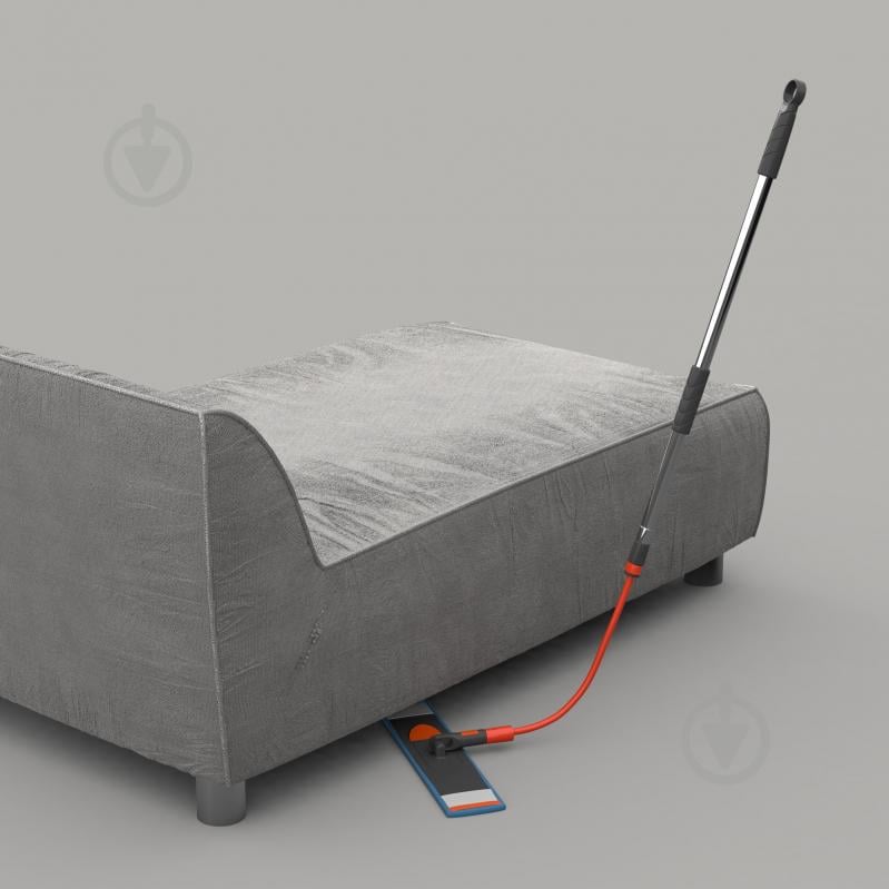 Швабра-полотер для пола Nordic Stream Flexible 46 см серый - фото 6