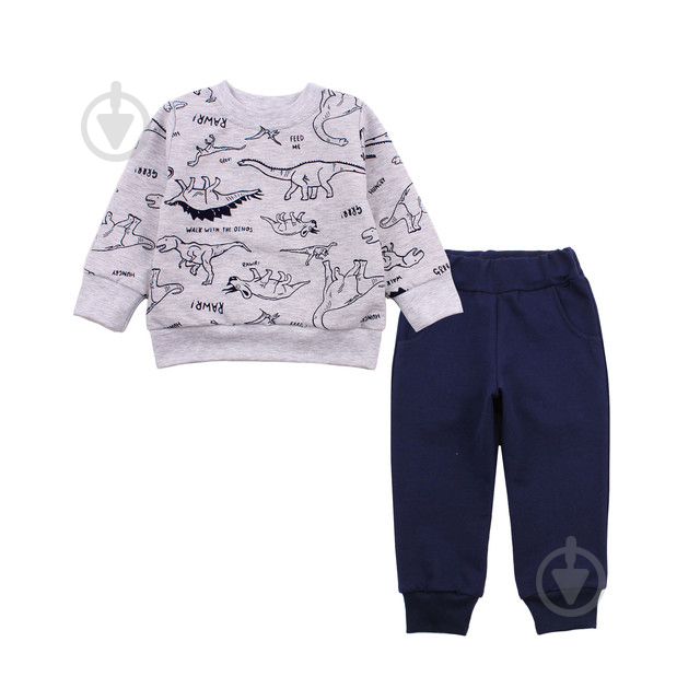Комплект дитячого одягу Фламінго меланж р.74 426-001 - фото 1