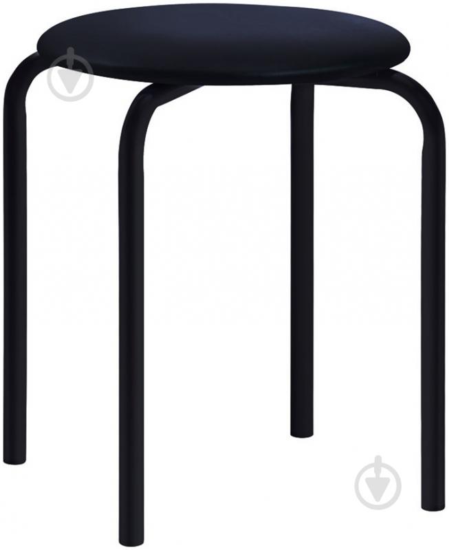 Табурет AMF Art Metal Furniture Софі чорний / чорний - фото 1 Табурет AMF Art Metal Furniture Софі чорний / чорний - фото 1