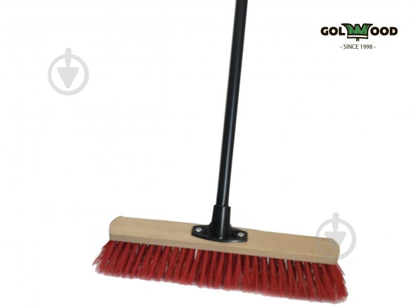 Щітка для вулиці з металічним черенком 40 см - фото 3