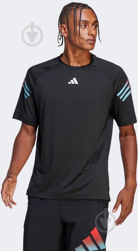 Футболка Adidas HS7520 р.XL черный - фото 1