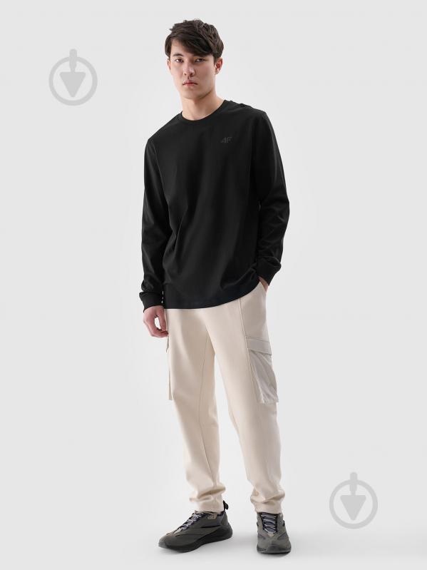 Футболка 4F LONGSLEEVE M432 4FWMM00TLONM432-20S р.2XL черный - фото 3 Футболка 4F LONGSLEEVE M432 4FWMM00TLONM432-20S р.2XL черный - фото 3