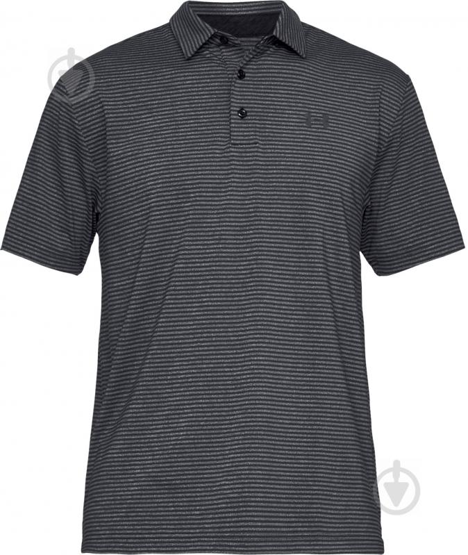 Поло Under Armour UA Playoff Polo 1253479-017 р.M черный - фото 1