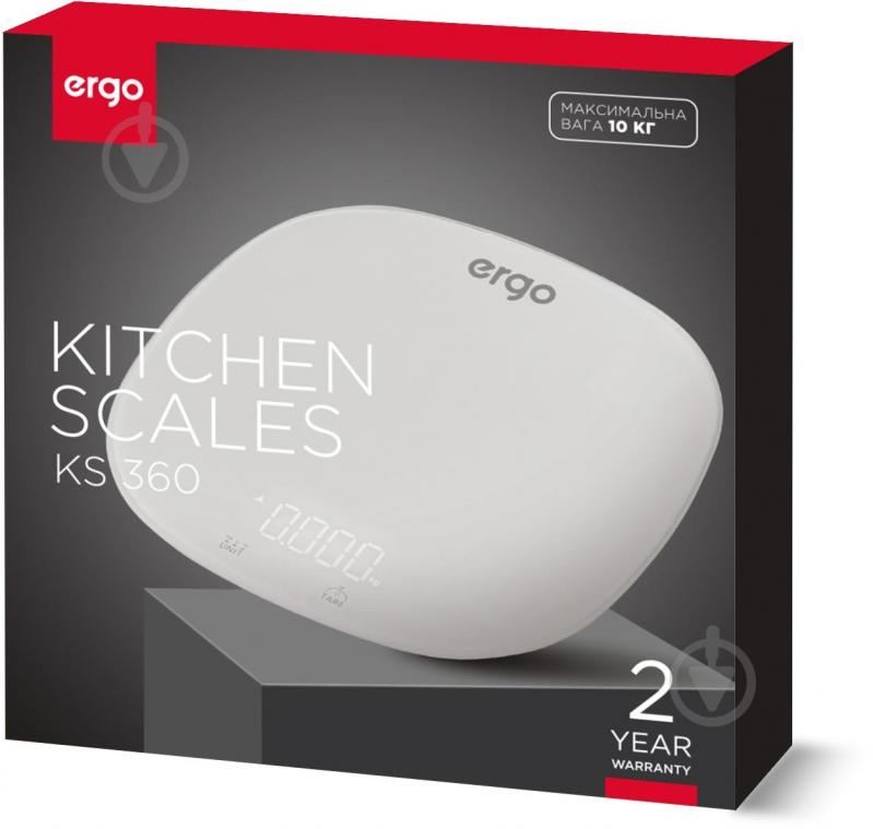 Весы кухонные Ergo КS 360 - фото 6 Весы кухонные Ergo КS 360 - фото 6