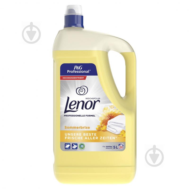 Кондиціонер-ополіскувач Lenor Professional Літній бриз 5 л - фото 1