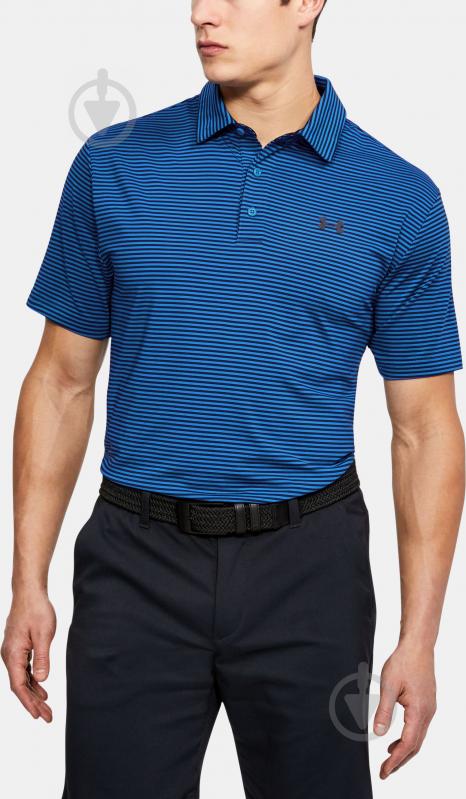 Поло Under Armour UA Playoff Polo 1253479-449 XL синий - фото 3