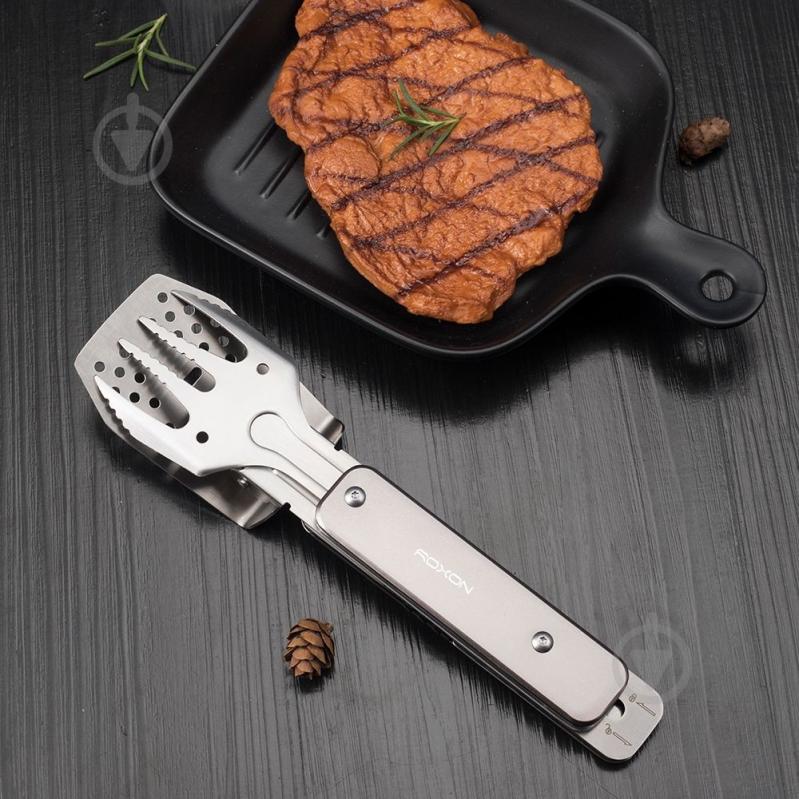 Набор для гриля Roxon барбекю S602 металлический. - фото 5 Набор для гриля Roxon барбекю S602 металлический. - фото 5