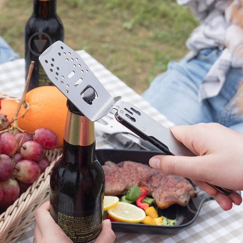 Набор для гриля Roxon барбекю S602 металлический. - фото 3 Набор для гриля Roxon барбекю S602 металлический. - фото 3