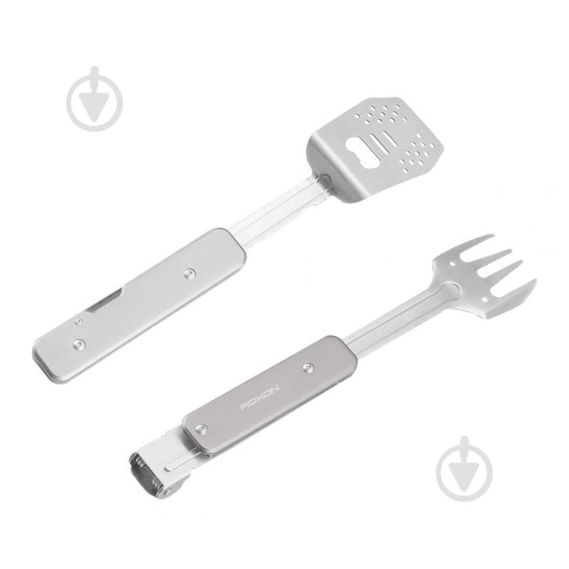 Набор для гриля Roxon барбекю S602 металлический. - фото 2 Набор для гриля Roxon барбекю S602 металлический. - фото 2