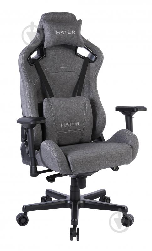 Кресло Hator Arc X Fabric (HTC-867) Grey серый - фото 3