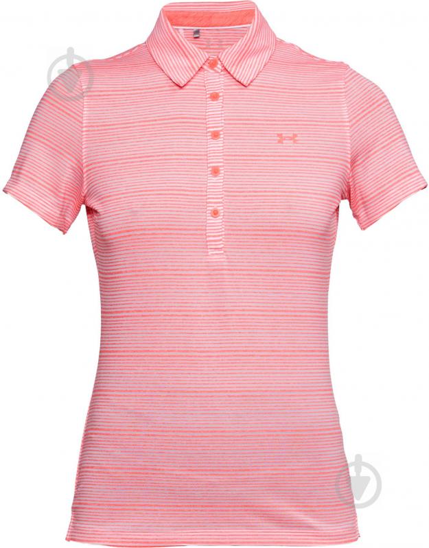 Поло Under Armour Zinger SS Novelty Polo 1272340-819 р.L кораловий - фото 1