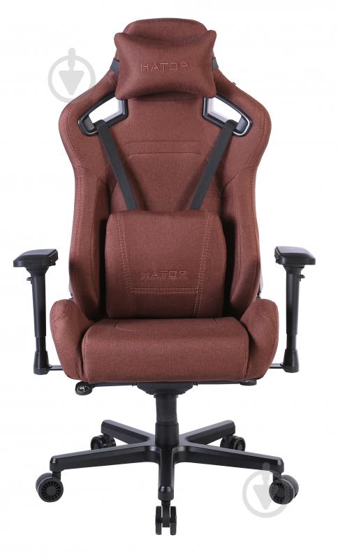 Кресло Hator Arc X Fabric (HTC-863) Brown коричневый - фото 1 Кресло Hator Arc X Fabric (HTC-863) Brown коричневый - фото 1