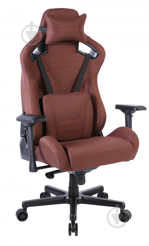 Кресло Hator Arc X Fabric (HTC-863) Brown коричневый - фото 3 Кресло Hator Arc X Fabric (HTC-863) Brown коричневый - фото 3