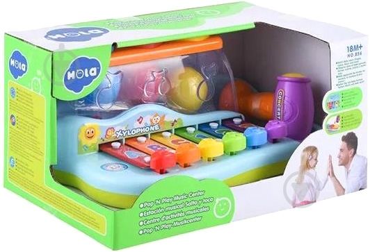 Игрушка развивающая Hola Ксилофон 856 - фото 2