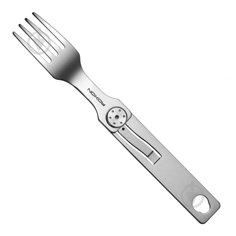 Набор приборов Roxon C1S 3 in1 (ложка, вилка, нож), нержавеющая сталь. - фото 3