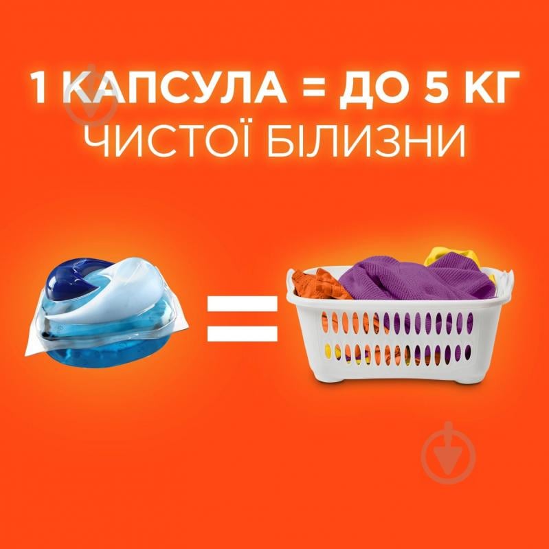 Капсулы для машинной стирки Tide Все-в-1 Color 60 шт. - фото 3