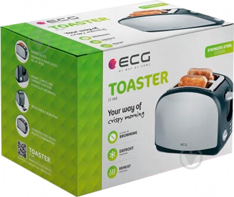 Тостер ECG ST 968 - фото 3
