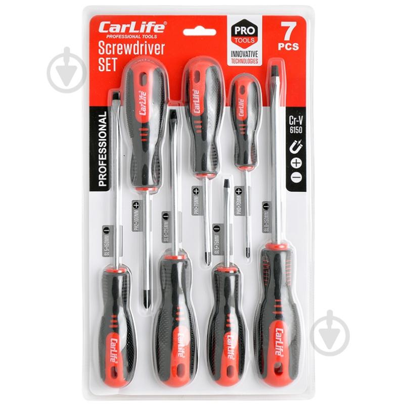 Набор отверток CarLife (WR6907) - фото 1 Набор отверток CarLife (WR6907) - фото 1