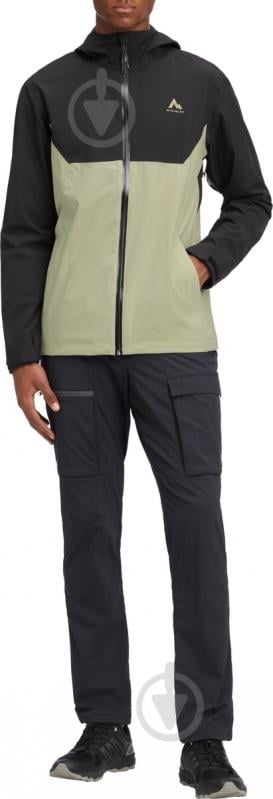 Куртка мужская McKinley Hodia M 430554-902167 р.S черно-зеленая - фото 4 Куртка мужская McKinley Hodia M 430554-902167 р.S черно-зеленая - фото 4