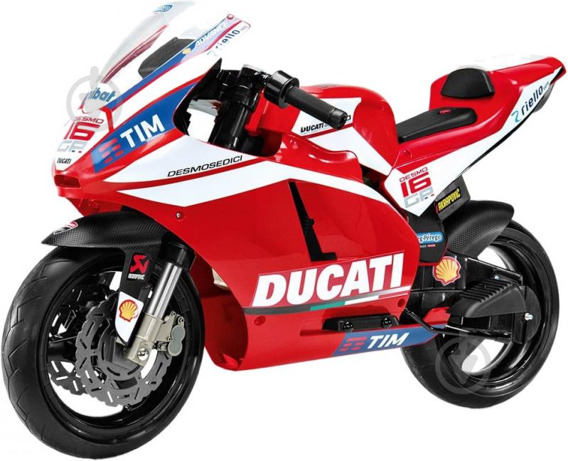 Электромотоцикл Peg-Perego Ducati GP MC 0020 - фото 1 Электромотоцикл Peg-Perego Ducati GP MC 0020 - фото 1