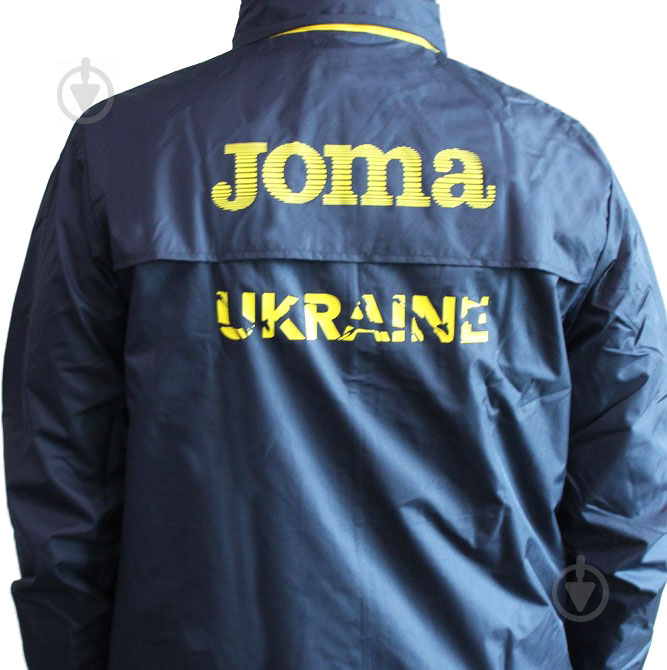 Ветровка мужская весенняя Joma FOOTBALL UKRAINE AT102374A339 р.2XL темно-синяя - фото 2