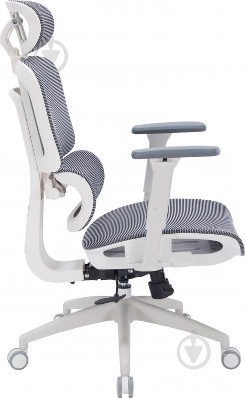 Крісло офісне OfficePro Skyline OC680-W-DG-DG - фото 5