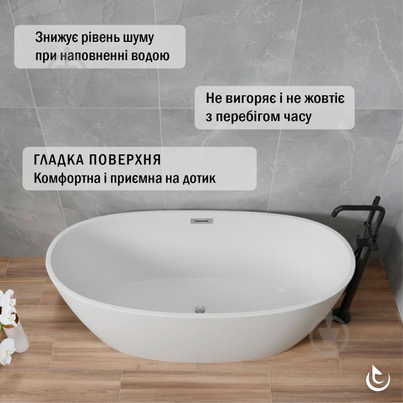 Ванна акриловая Helmken Elysian 150х75 см - фото 4