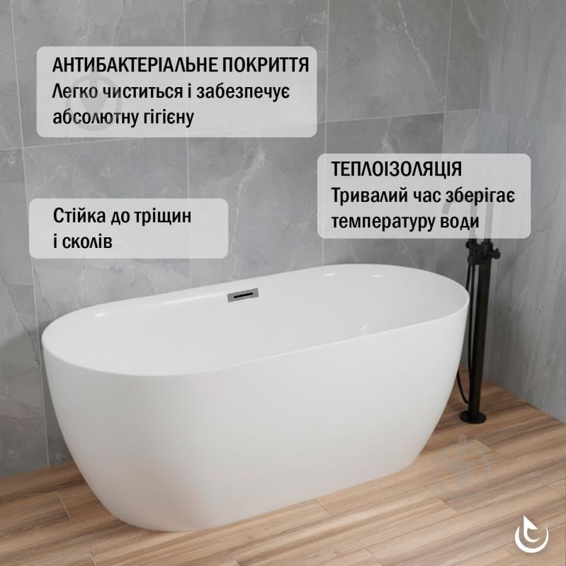 Ванна акриловая Helmken Cove 160х75 см - фото 5