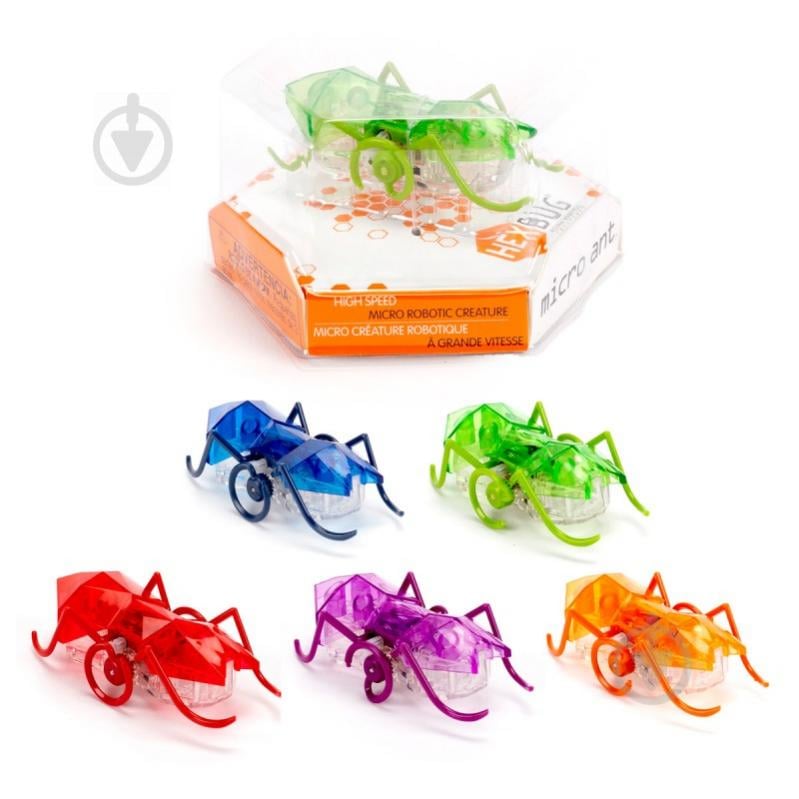 Наноробот Hexbug Micro Ant в ассортименте 409-6389 - фото 1