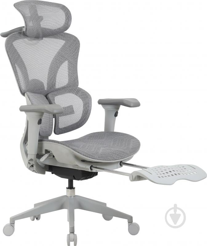 Кресло офисное OfficePro Elite OC950G Grey серый - фото 7 Кресло офисное OfficePro Elite OC950G Grey серый - фото 7