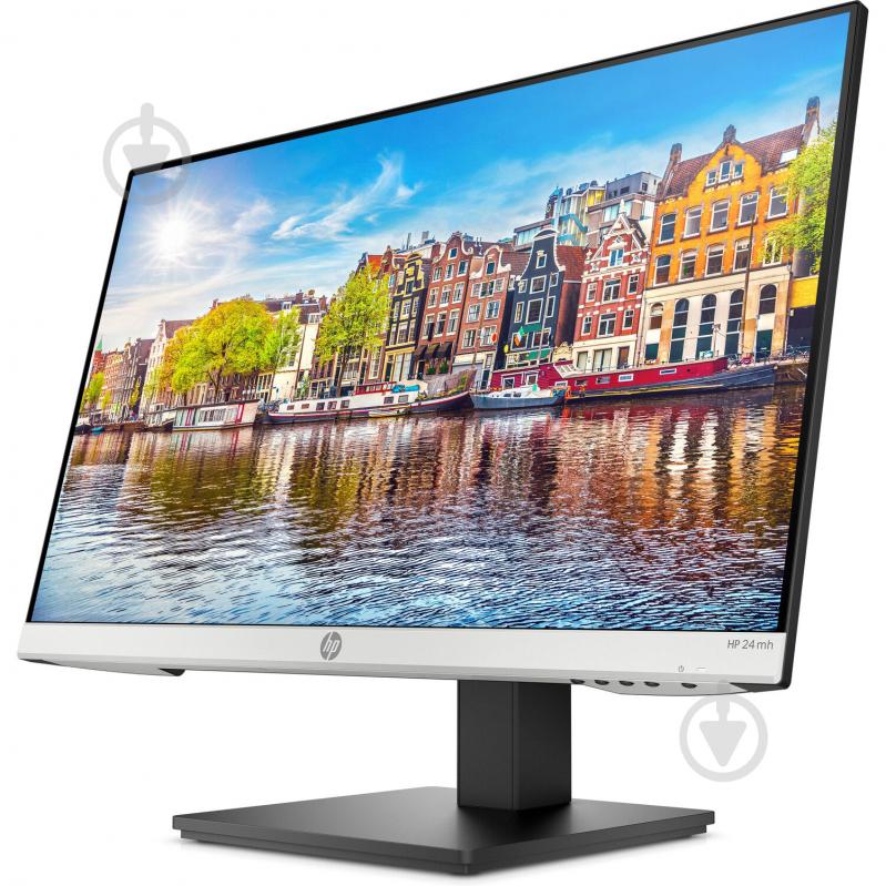 Монитор HP 24mh черно-серебристый 23,8" (1D0J9E9) - фото 3