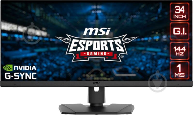 Монитор MSI Optix MPG341QR 34" (OPTIX MPG341QR) - фото 1 Монитор MSI Optix MPG341QR 34" (OPTIX MPG341QR) - фото 1
