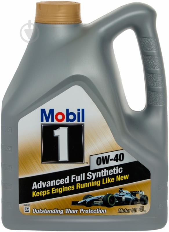Моторне мастило Mobil 1 0W-40 4 л - фото 1 Моторне мастило Mobil 1 0W-40 4 л - фото 1