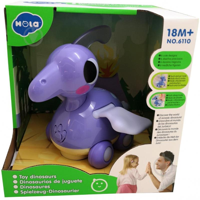 Игрушка-каталка Hola Птерозавр 6110E - фото 2
