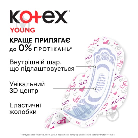 Прокладки Kotex Young 10 шт. - фото 4