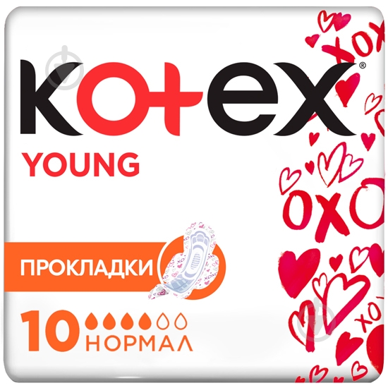 Прокладки Kotex Young 10 шт. - фото 1