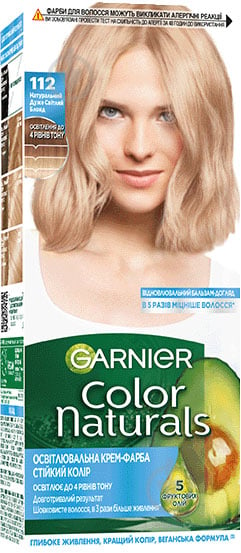 Фарба Garnier Color Naturals 112 натуральний блонд 110 мл - фото 1