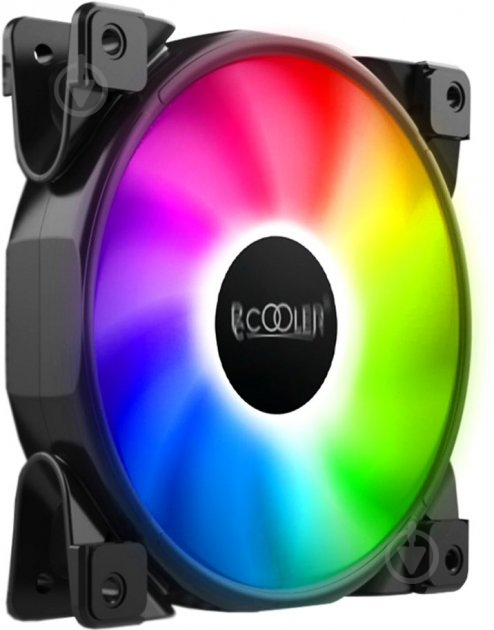 Корпусний кулер PcСooler Halo Fixed Color Fan - фото 2