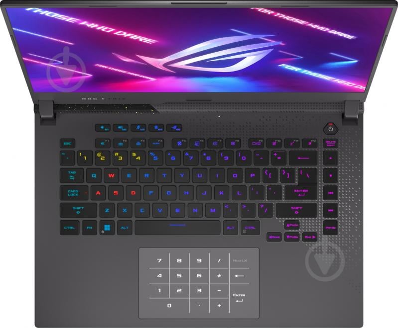 Ноутбук Asus ROG Strix G15 G513RS-HQ013 15,6" (90NR0B55-M00460) grey - фото 7