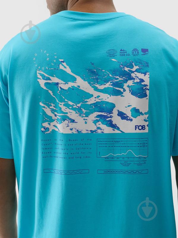 Футболка 4F TSHIRT M2131 4FRSS24TTSHM2131-48S р.3XL голубой - фото 4 Футболка 4F TSHIRT M2131 4FRSS24TTSHM2131-48S р.3XL голубой - фото 4
