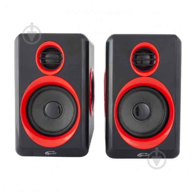 Акустическая система Gemix G-100 2.0 black/red - фото 3