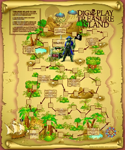 Набор исследователя 4M Раскопай и играй Остров сокровищ 00-05924 - фото 4 Набор исследователя 4M Раскопай и играй Остров сокровищ 00-05924 - фото 4