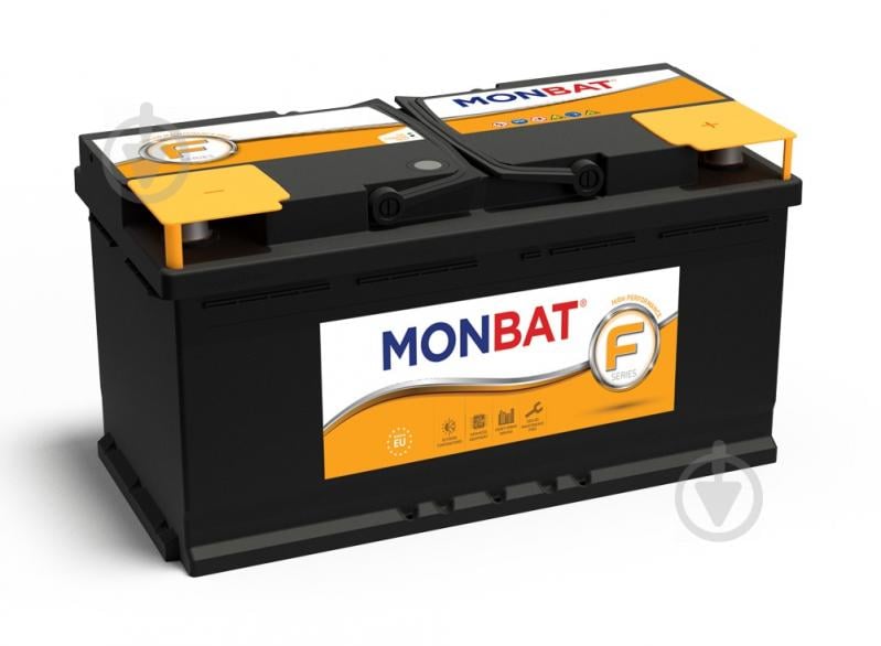 Акумулятор автомобільний Monbat F 100Ah 840A 12V A90L5P0_1 «+» праворуч (A90L5P0_1) - фото 1