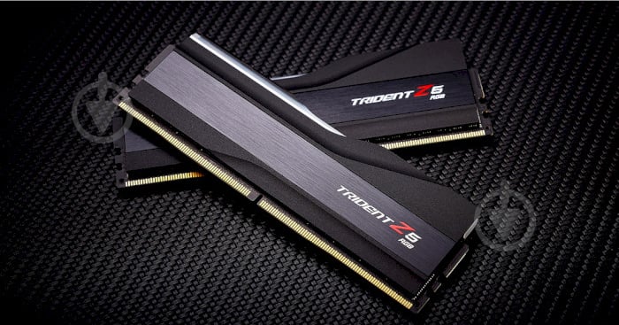 Оперативна пам'ять G.Skill DDR5 SDRAM 32 GB (2x16GB) 6000 MHz (F5-6000J4040F16GX2-TZ5RK) Trident Z5 RGB Black - фото 5