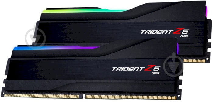 Оперативна пам'ять G.Skill DDR5 SDRAM 32 GB (2x16GB) 6000 MHz (F5-6000J4040F16GX2-TZ5RK) Trident Z5 RGB Black - фото 4