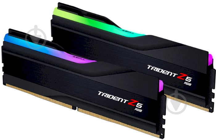 Оперативна пам'ять G.Skill DDR5 SDRAM 32 GB (2x16GB) 6000 MHz (F5-6000J4040F16GX2-TZ5RK) Trident Z5 RGB Black - фото 3