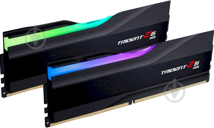 Оперативна пам'ять G.Skill DDR5 SDRAM 32 GB (2x16GB) 6000 MHz (F5-6000J4040F16GX2-TZ5RK) Trident Z5 RGB Black - фото 1