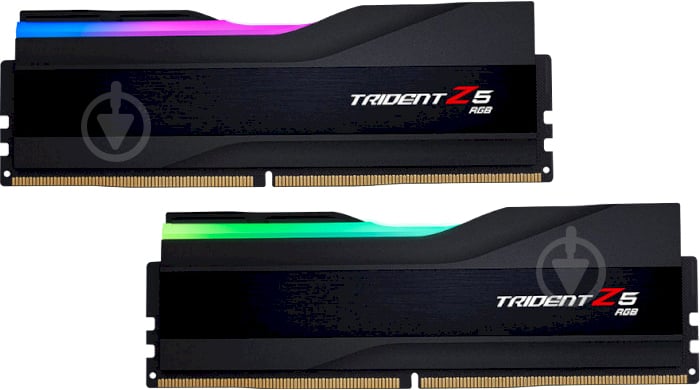 Оперативна пам'ять G.Skill DDR5 SDRAM 32 GB (2x16GB) 6000 MHz (F5-6000J4040F16GX2-TZ5RK) Trident Z5 RGB Black - фото 2