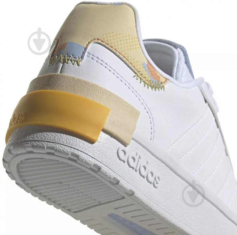 Кроссовки женские демисезонные Adidas H03742 р.41 1/3 белые - фото 6
