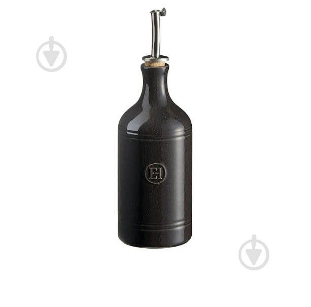 Бутылка для масла Emile Henry Kitchen Tools 0,45 л черная 790215 - фото 1